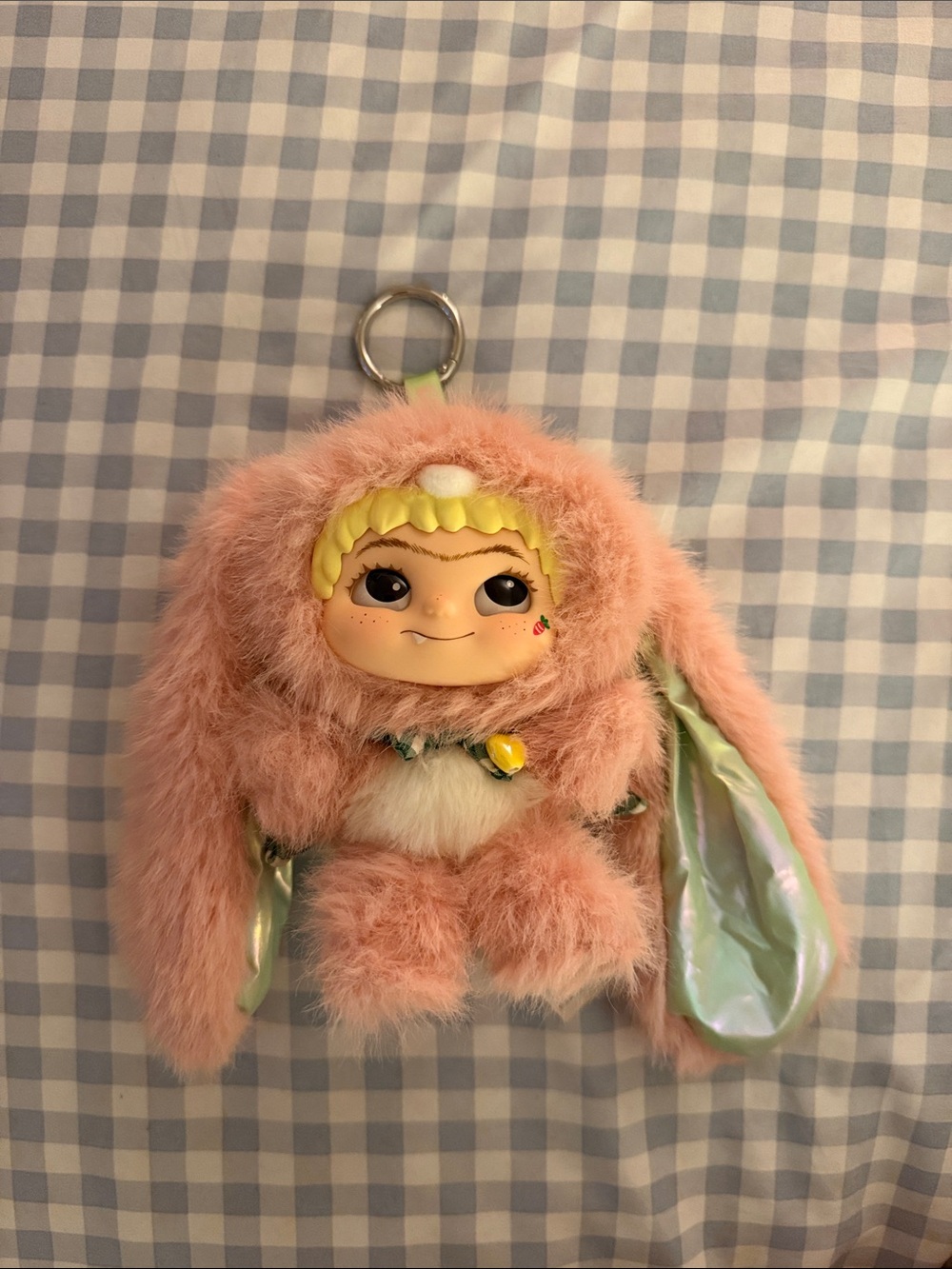 Wakuku Bunny Keychain Plush Charm
